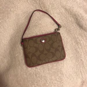 Coach wristlet